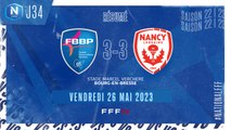 J34 I Bourg-Péronnas 01 – AS Nancy Lorraine (3-3)