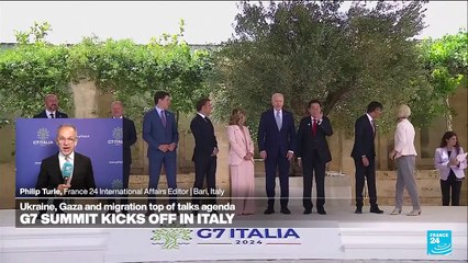 G7 summit kicks off in Italy