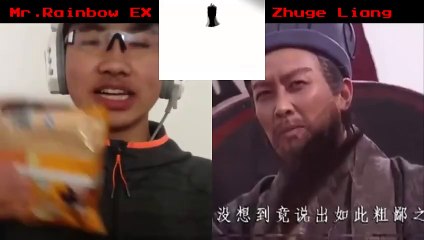 Mr.Rainbow VS Zhuge Liang  ボイパ対決 Bad Apple!!
