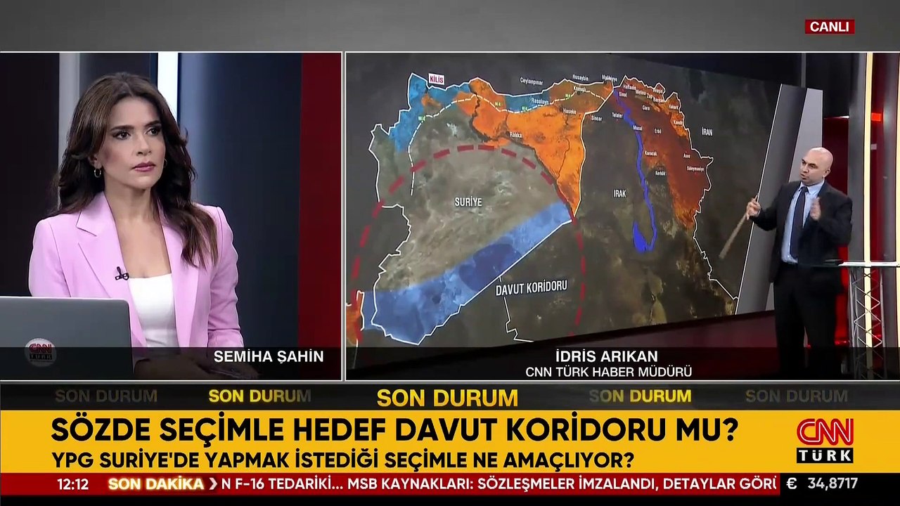 Sözde seçimle hedef ''Davut Koridoru'' mu? CNN TÜRK Haber Müdürü İdris Arıkan perde arkasını anlattı