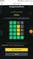 Unlock Binance 4 Words of the Day #binance #earncrypto #freecrypto #binancewodl