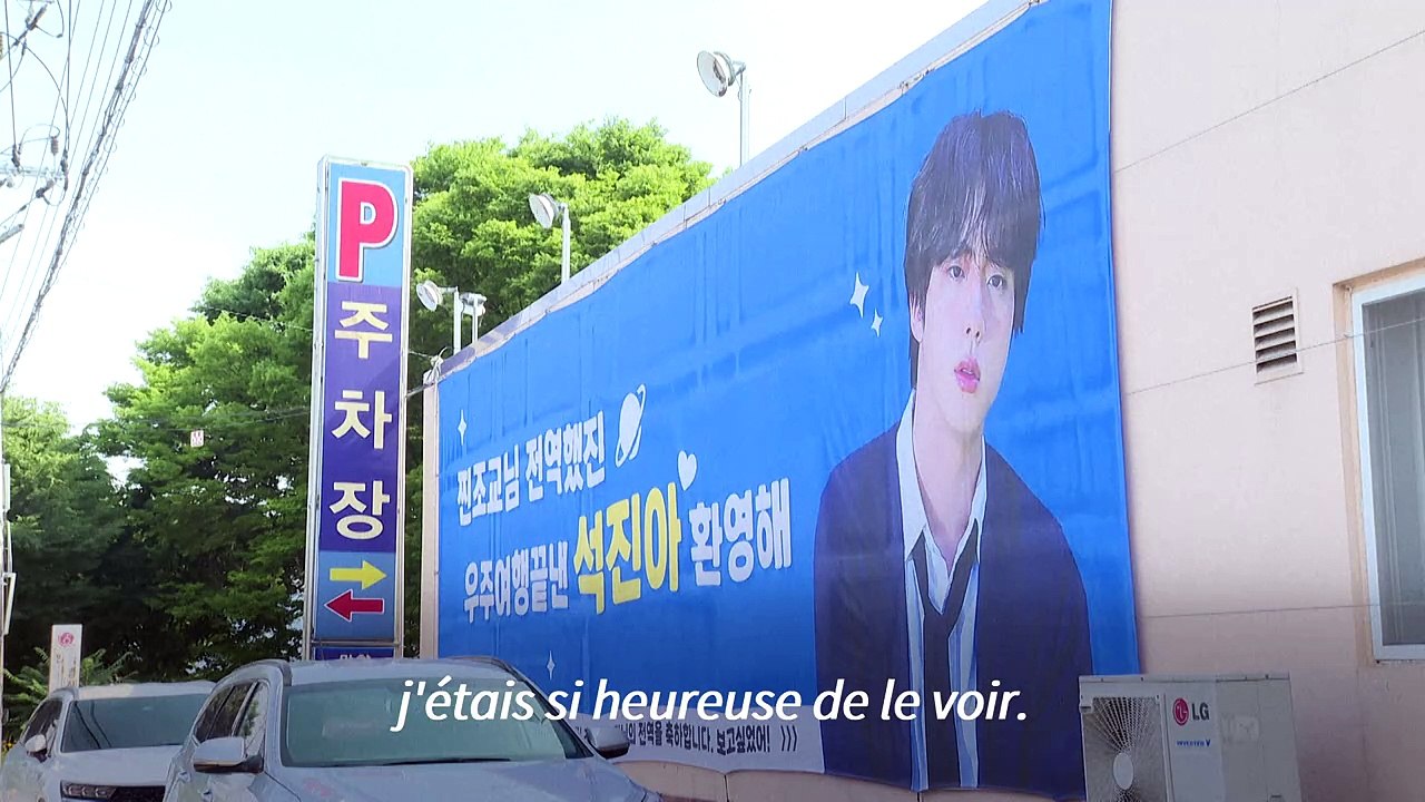 Corée du Sud: Jin, premier membre de BTS libéré de son service militaire