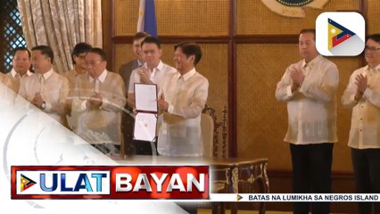 PBBM, nilagdaan ang Negros Island Region Act