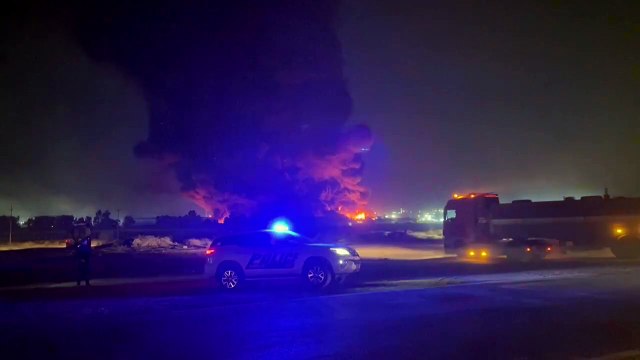 Un incendio en una refinería de petróleo iraquí causa una decena de heridos