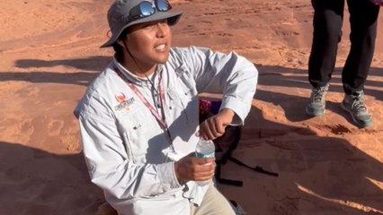 Outstandingly easy demonstration of how Lower Antelope Canyon was formed