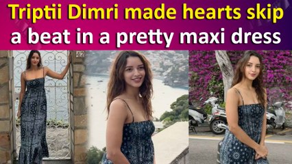 Triptii Dimri shares romantic pictures from her Italian-Getaway