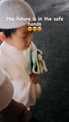 Kid reciting surah ❤