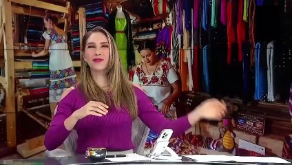 Iliana Rodríguez de grupo XCARET: Apoyo a los Artesanos