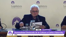 Carlos Ulanovsky, personalidad destacada de la cultura de la Ciudad de Buenos Aires