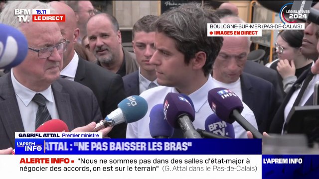 Législatives 2024: Gabriel Attal se dit favorable à un débat avec Jordan Bardella et Jean-Luc Mélenchon