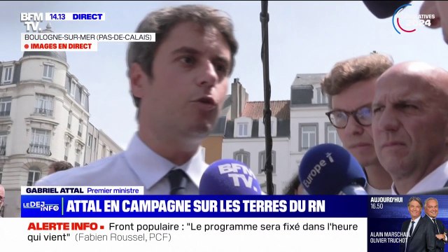 On joue carte sur table , estime Gabriel Attal qui dénonce le mensonge permanent des oppositions