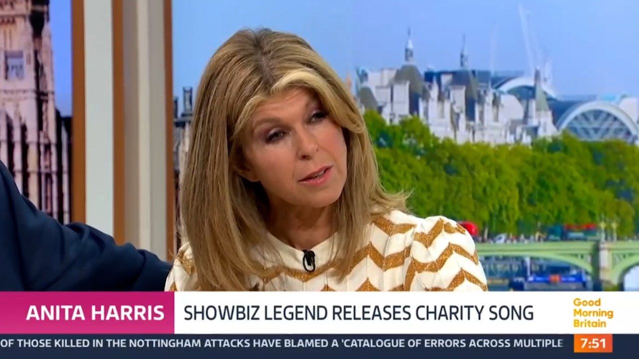 Kate Garraway fights back tears as she is comforted by TV guest