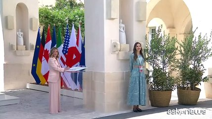 G7 in Puglia, la premier Giorgia Meloni apre il vertice a Borgo Egnazia