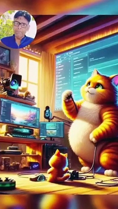 Cute Funny cat 
