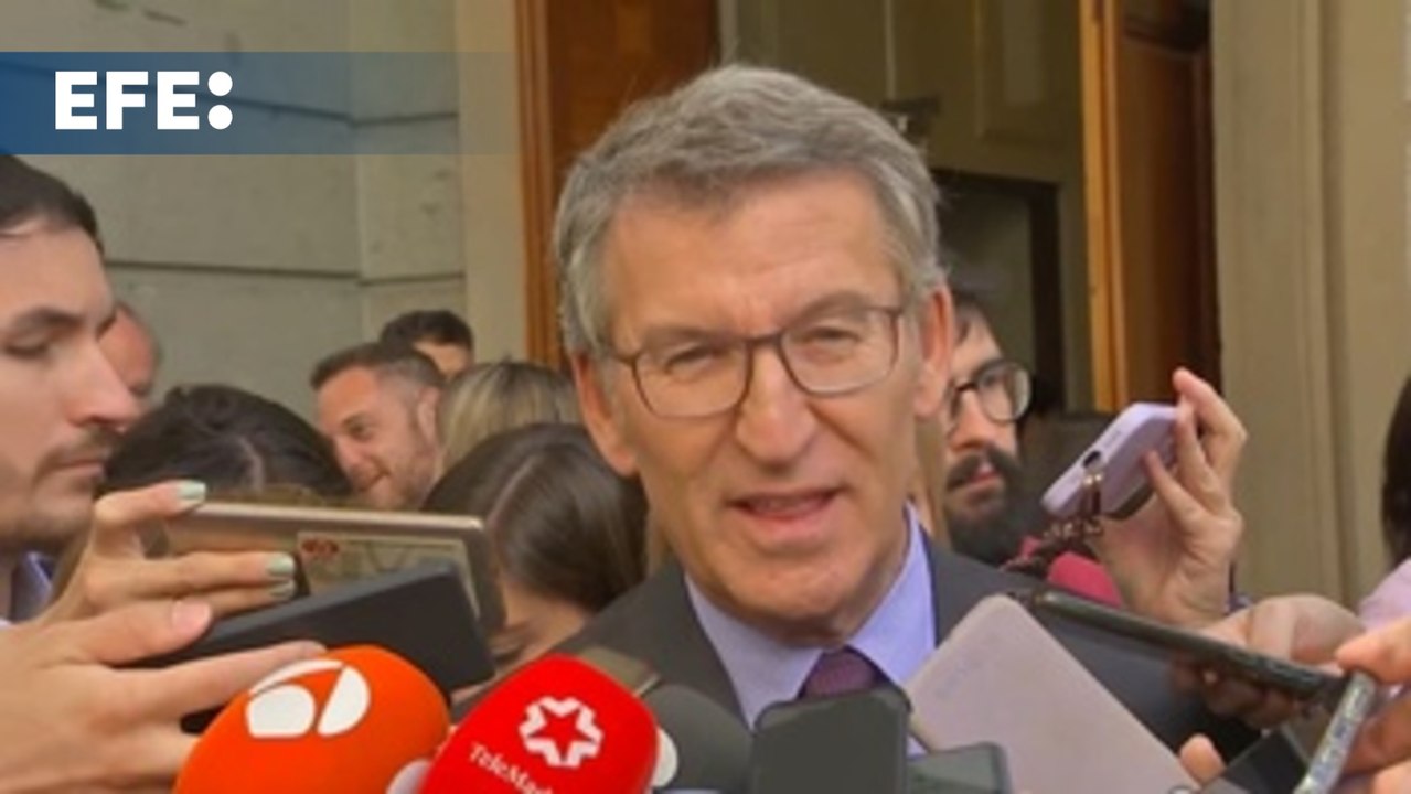 Feijóo acusa a Sánchez de "asaltar" el Poder Judicial y "atacar" su independencia