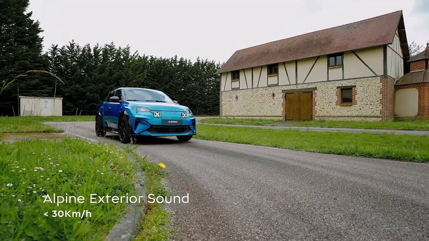 Alpine A290 (2024) Alpine Drive Sound : la petite...