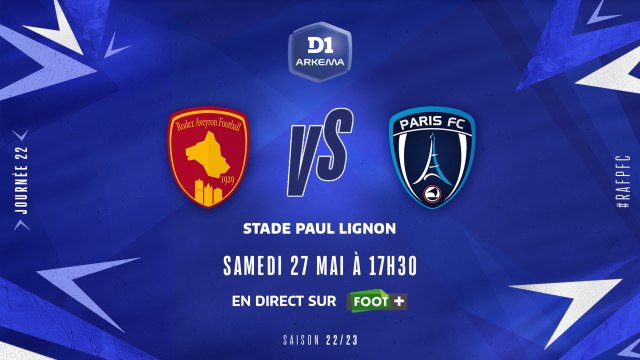 J22 I Rodez Aveyron F. – Paris FC (0-4)