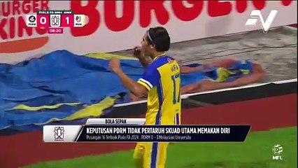 Keputusan PDRM pertaruh pemain muda makan diri apabila tewas kepada Malaysian University di pusingan pertama Piala FA