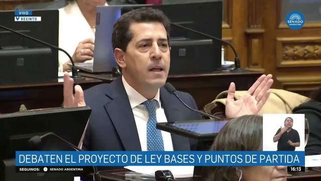 Wado De Pedro y Villarruel se cruzaron en el Senado por la moción de orden para relevar la represión en Congreso: Esa moción de orden no existe