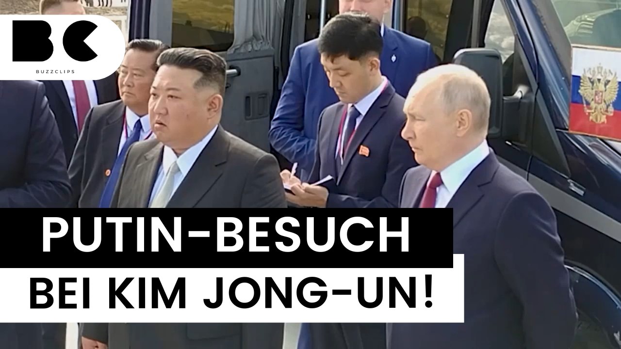 Putin plant wohl Besuch bei Kim Jong-un!