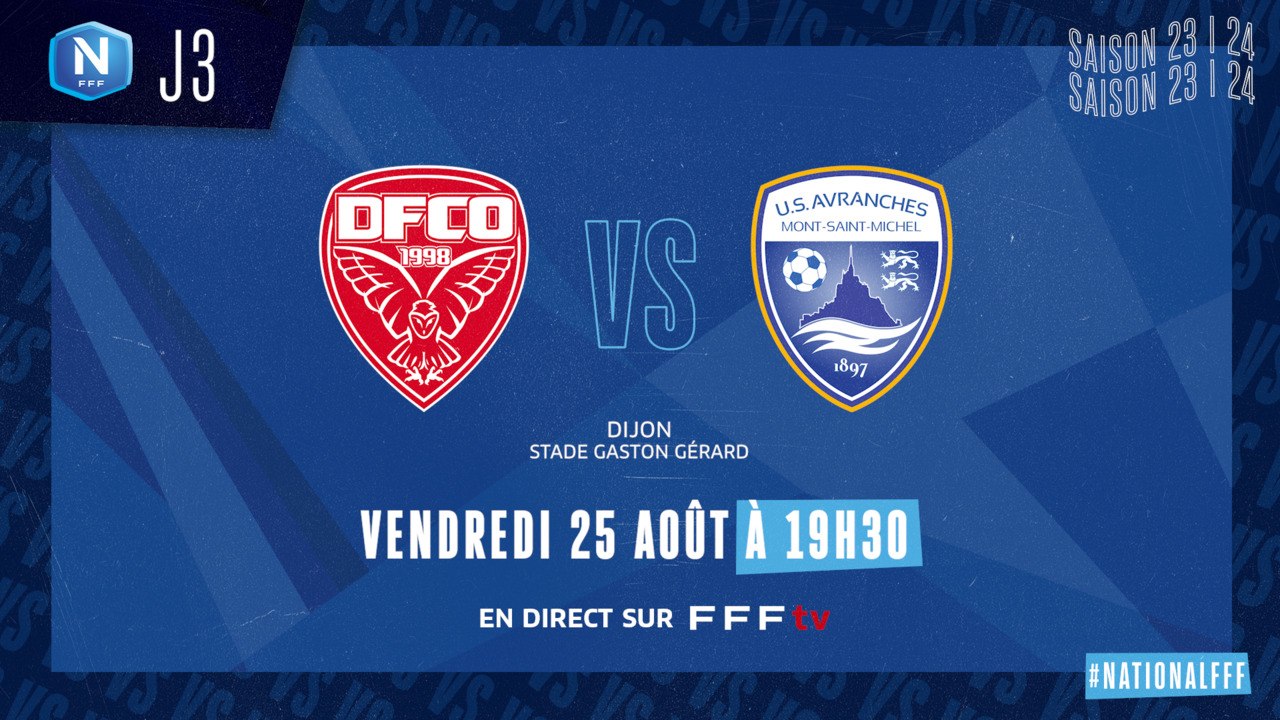 J3 I Dijon FCO - US Avranches MSM (5-2)