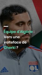 Équipe d'Algérie : Vers une volteface de Cherki ?