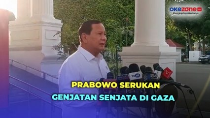 Temui Jokowi di Istana, Prabowo Laporkan Hasil KTT Untuk Gaza