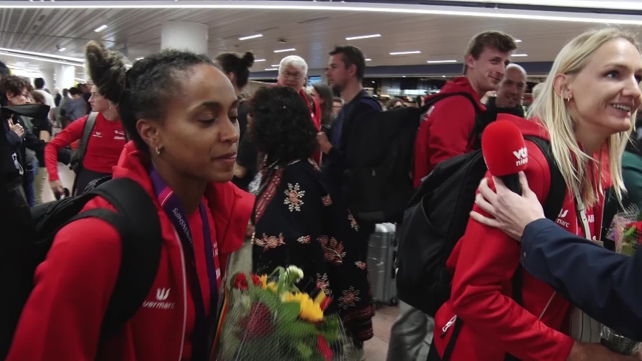 Euro d'athlétisme : la délégation belge de retour à Bruxelles