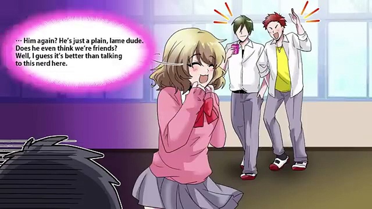 I Got a Glasses that Can Read People's Minds. My Classmate who Hates Me Actually...