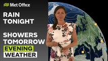 Met Office Evening Weather Forecast 13/06/24 - Rain continues north and east