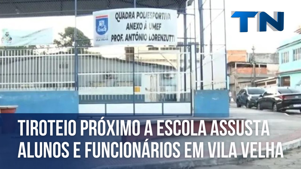Tiroteio próximo a escola assusta alunos e func...