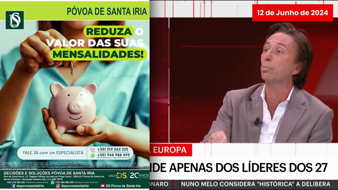 ANTÓNIO COSTA NÃO É O MELHOR CANDIDATO a um CARGO EUROPEU explica MIGUEL MORGADO