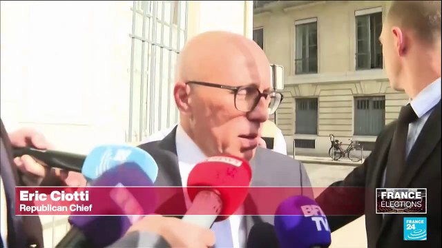 French right wing parties in turmoil ahead of early elections