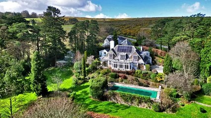 Edwardian home for sale has panoramic views and swimming pool