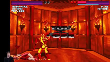 (DOS) One Must Fall 2097 - 07 - Jean-Paul - Katana