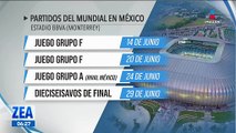 Mundial 2026: Partidos en el Estadio Azteca, Estadio BBVA y Estadio Akron