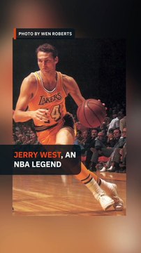Jerry West, inspiration for NBA logo, dies aged 86