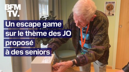 "Ça travaille la mémoire": un escape game sur les JO proposé à des seniors
