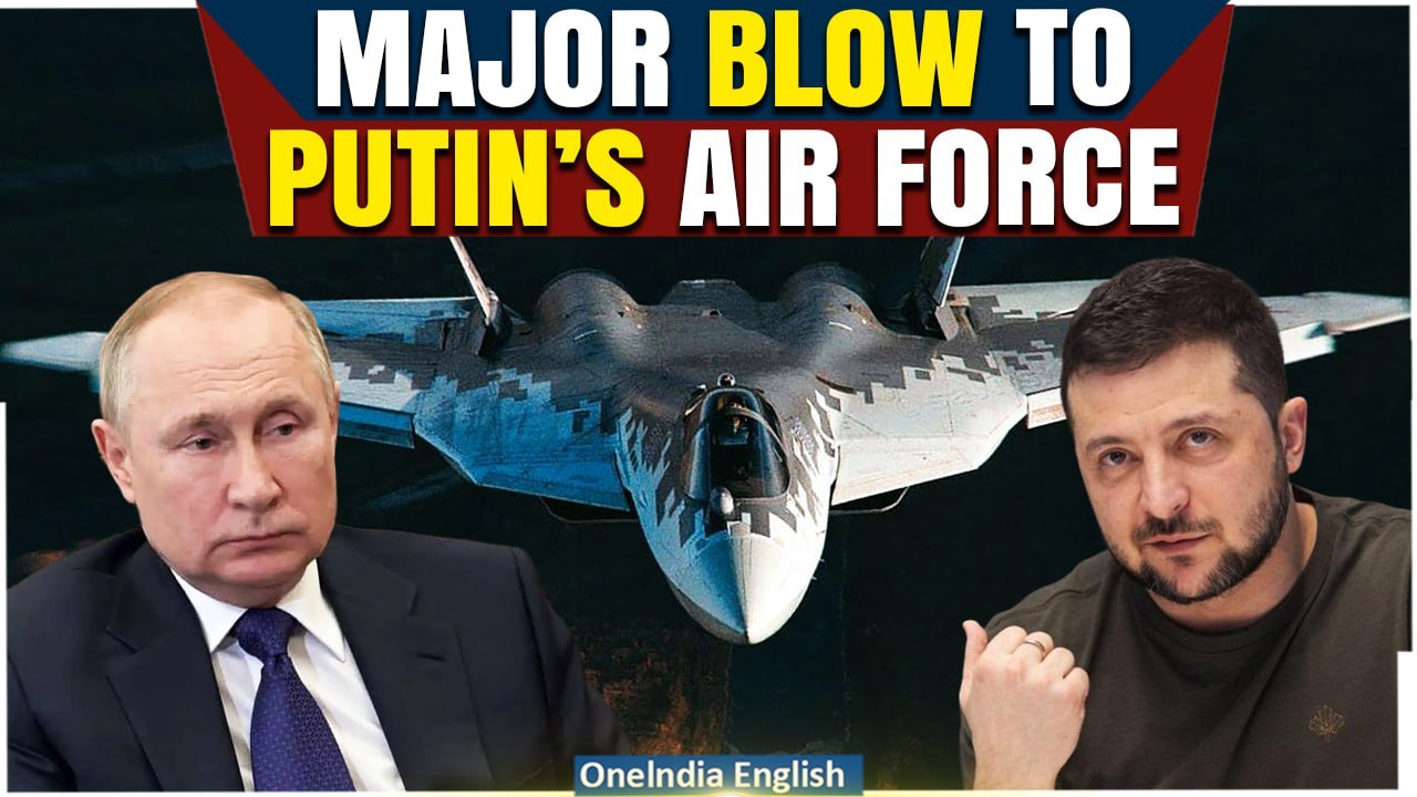 Putin’s Prestige Crushed to Pieces: Su-57 Fighter Jets Decimated in Ukrainian Drone Blitz| Watch