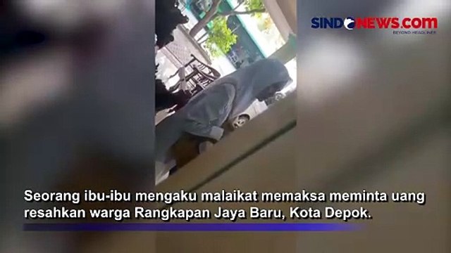 Ibu-Ibu Paksa Minta Uang di Depok, Mengaku Malaikat dan Ancam Warga
