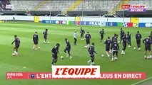 Mbappé et Coman absents de l'entraînement - Foot - Euro - France