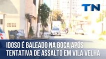 Idoso é baleado na boca após tentativa de assalto em Vila Velha