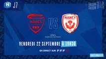 J7 I Nîmes Olympique - AS Nancy Lorraine (1-0)