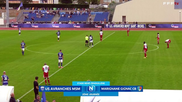 J2 I US Avranches MSM - Marignane Gignac CB FC (3-0) en replay