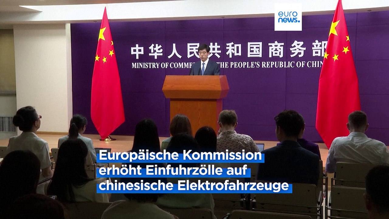 Vom Handelsstreit zum Handelskrieg? EU erhöht Zölle auf E-Autos aus China