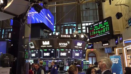 Tocando la campana de cierre en Wall Street, Telefónica celebra su centenario