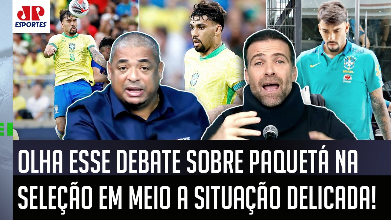 "EU DUVIDO! Pra mim, o Paquetá está DEITANDO A CABEÇA NO TRAVESSEIRO e..." OLHA ESSE DEBATE!