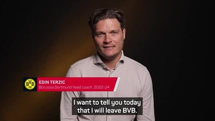 'I have lived my dream' - Terzic announces Dortmund exit