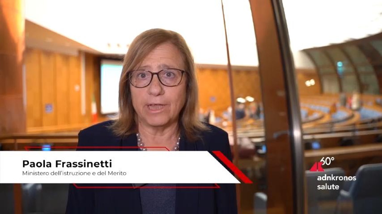 Frassinetti (Ministero Istruzione): "Corretta alimentazione va insegnata a scuola"