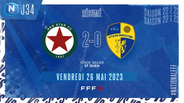 J34 I Red Star FC – Stade Briochin (2-0)